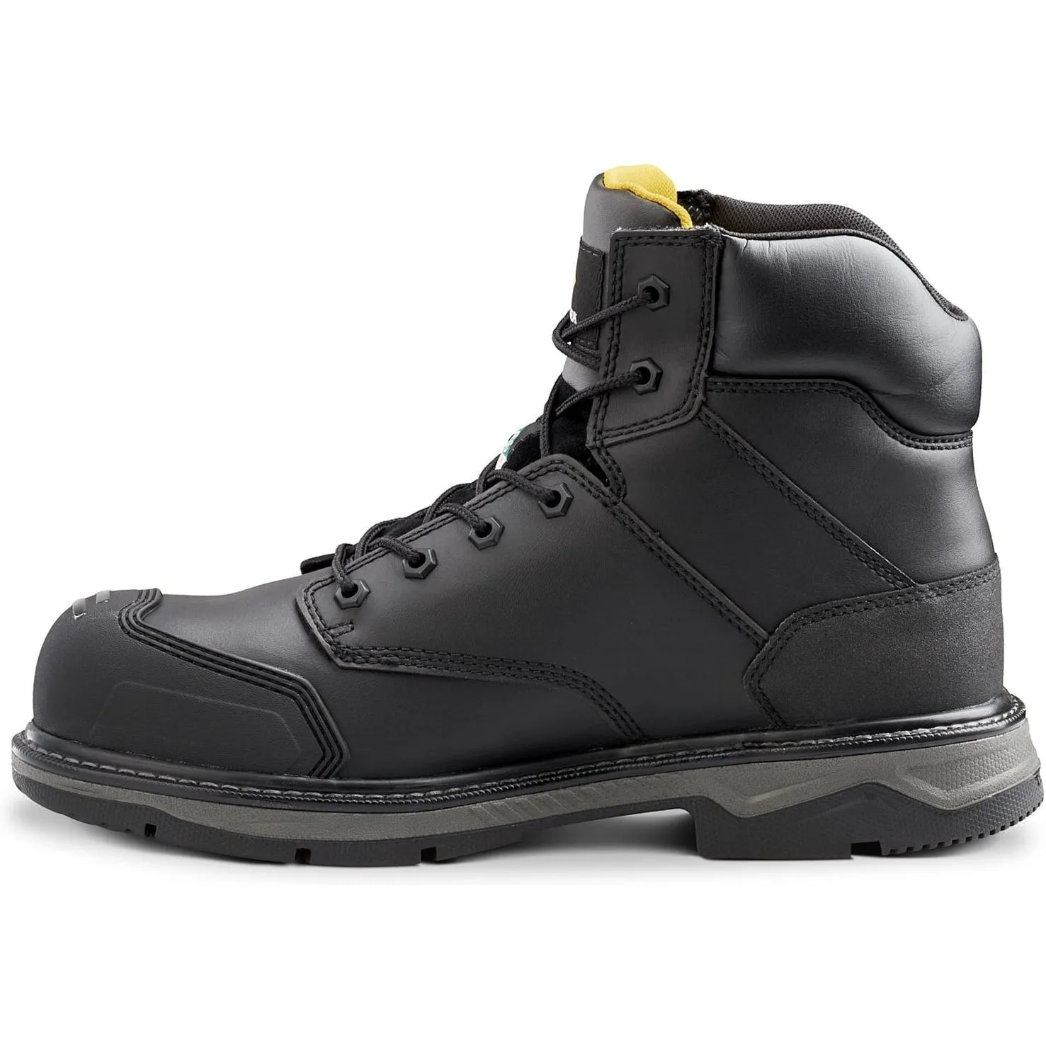 Terra Men's Patton 6 AT Waterproof Safety Work Boot -Black- 4NS6BK