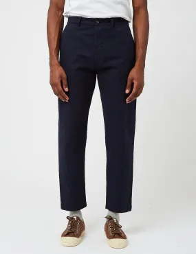 Universal Works Military Chino (Nebraska Cotton) - Navy Blue