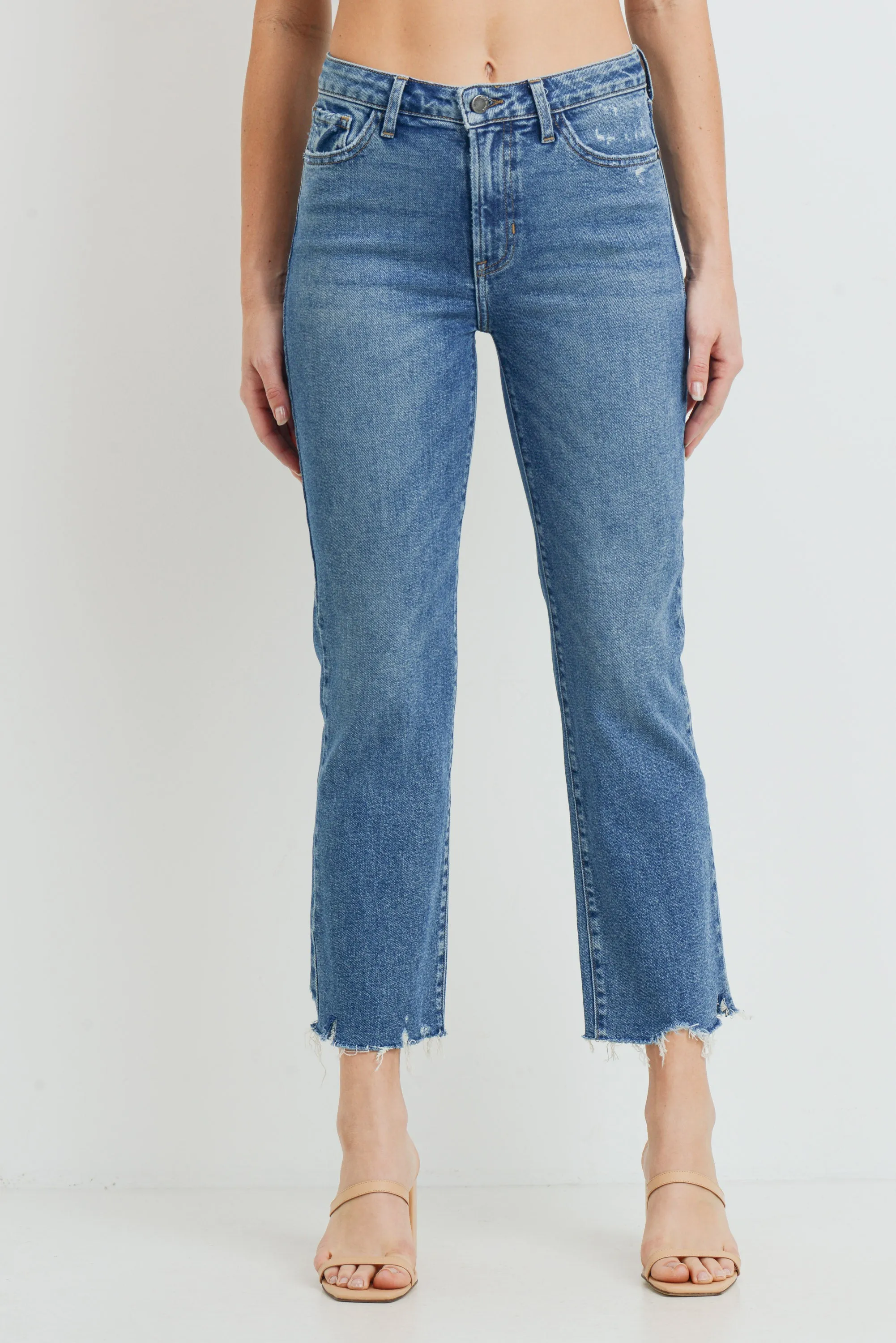 Ventura Vintage Straight Jeans Med Wash