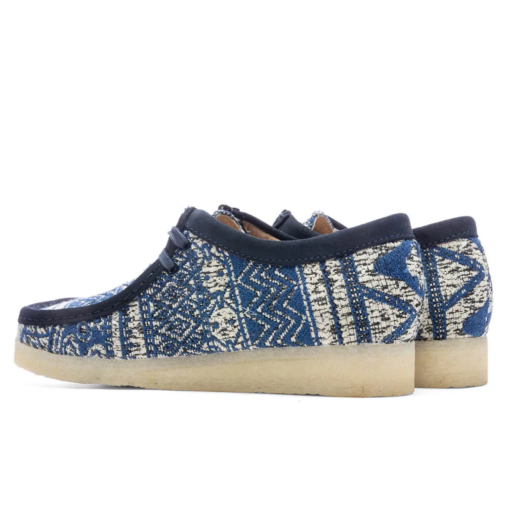 Wallabee - Blue Fabric