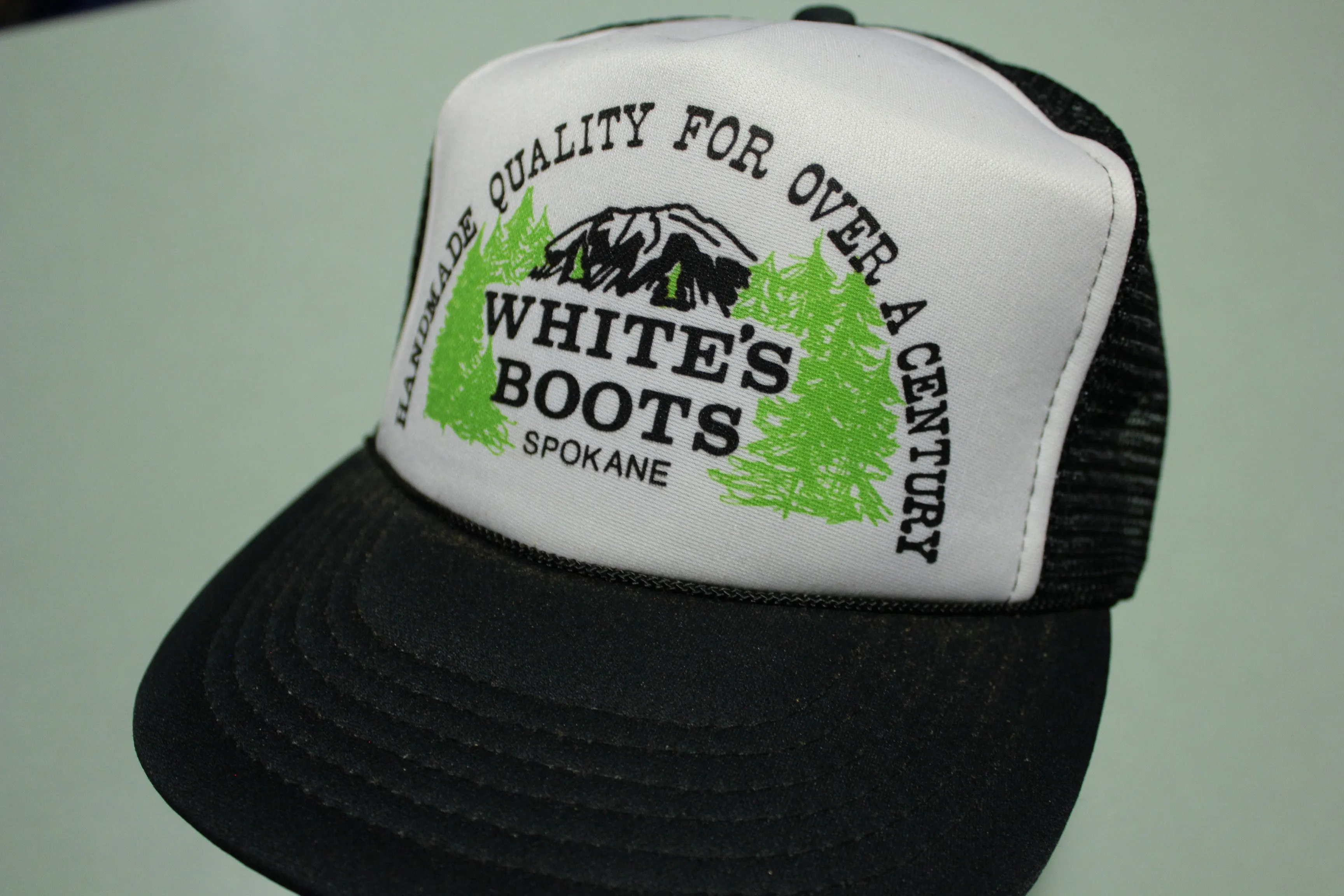 Whites Boots Spokane Vintage 80's Adjustable Back Snapback Hat