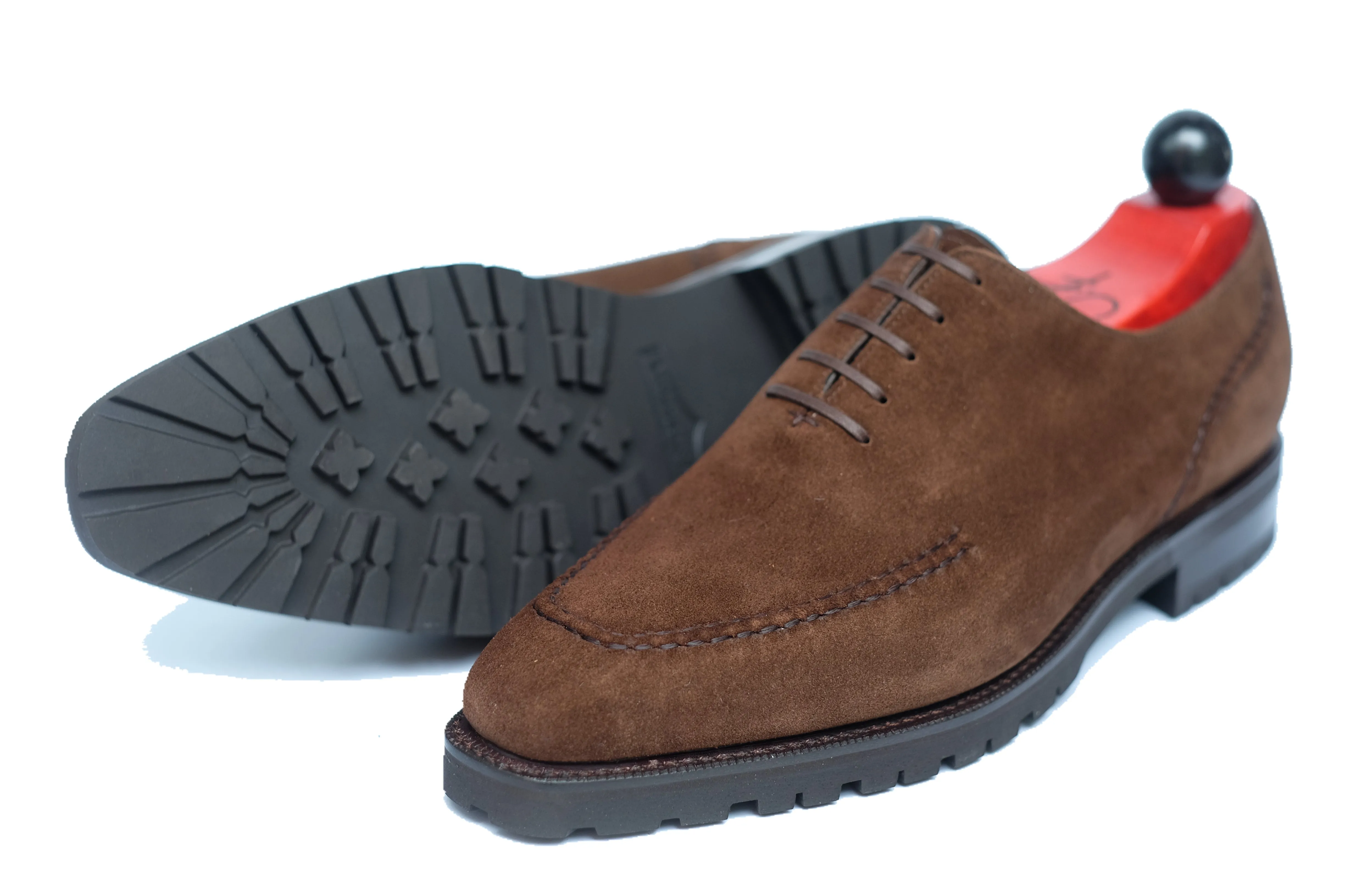 Whittier - Dark Brown Suede