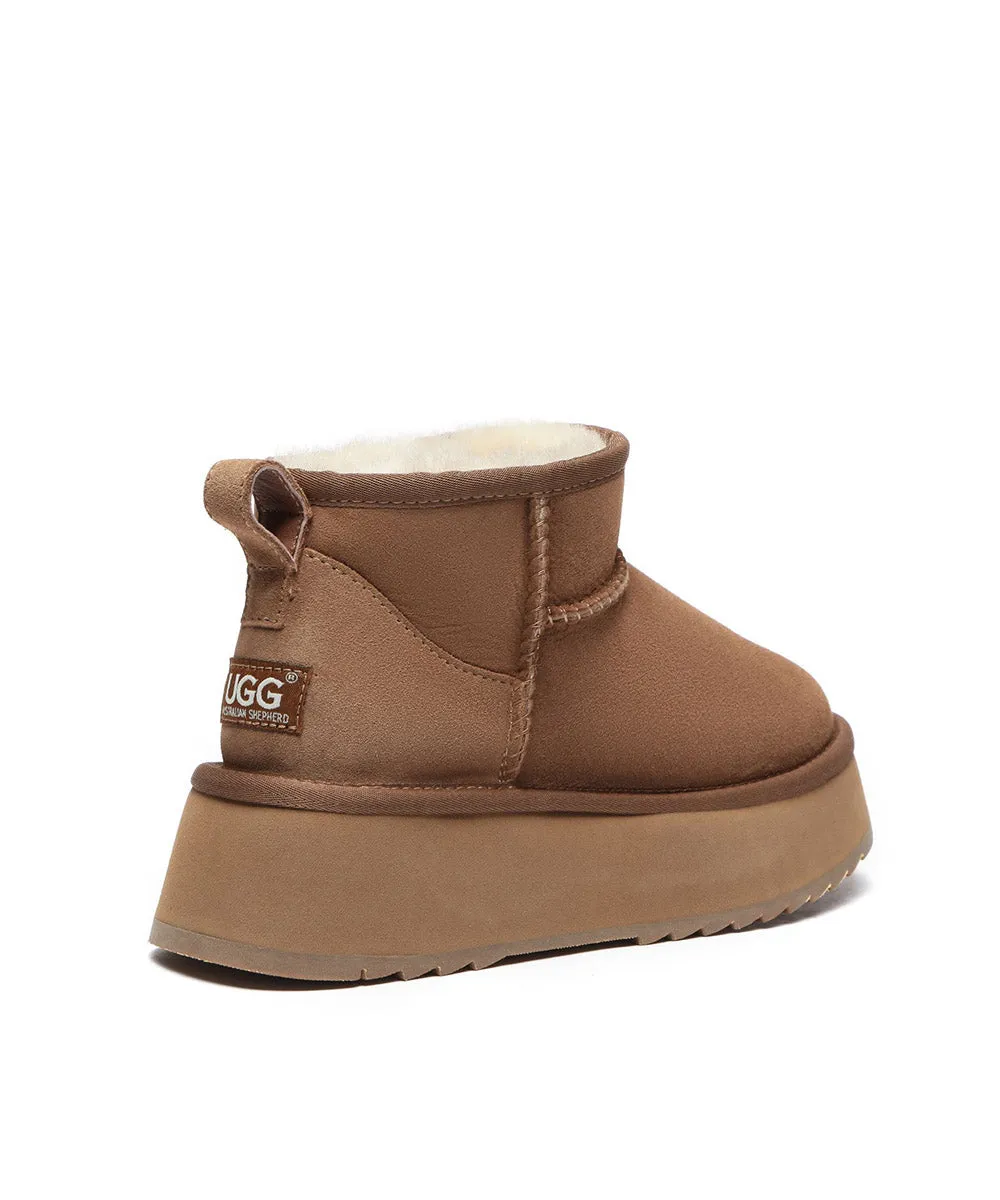 Womens Ultra Low UGG Platform Boots