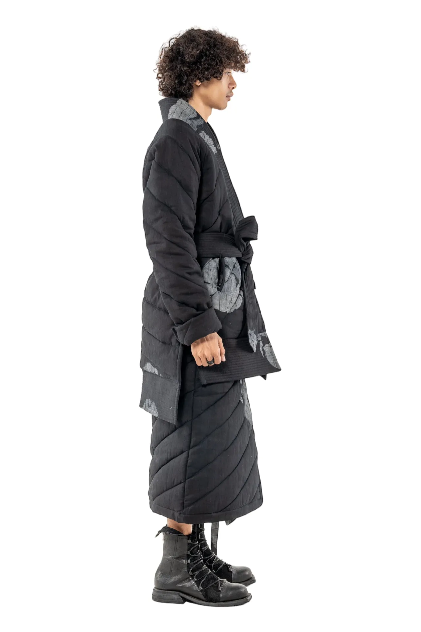 Yao Puffer Kimono Coat